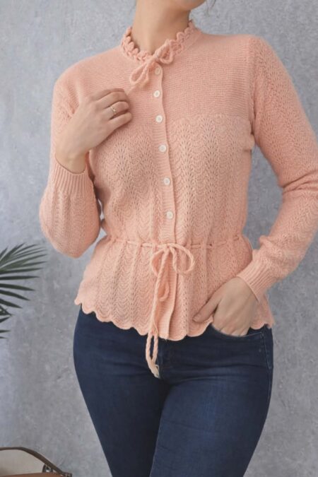 Kardigan morelowy S/M
